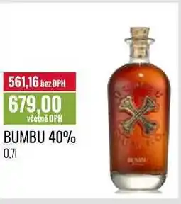 Ratio BUMBU 40% 0,7l nabídka