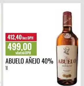 Ratio ABUELO AÑEJO 40% 1l nabídka