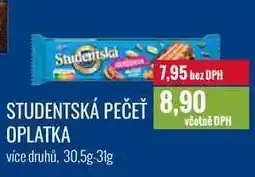 Ratio STUDENTSKÁ PEČEŤ OPLATKA 30,5g-31g nabídka