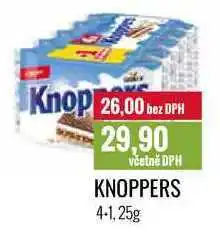 Ratio KNOPPERS 4+1, 25g nabídka