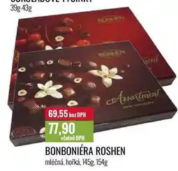 Ratio BONBONIÉRA ROSHEN 145g, 154g nabídka