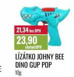 Ratio LÍZÁTKO JOHNY BEE DINO GUP POP 10g nabídka