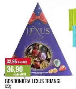Ratio BONBONIÉRA LEXUS TRIANGL 120g nabídka