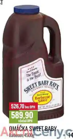 Ratio OMAČKA SWEET BABY 4500g nabídka