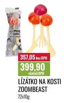 Ratio LÍZÁTKO NA KOSTI ZOOMBEAST 72x10g nabídka