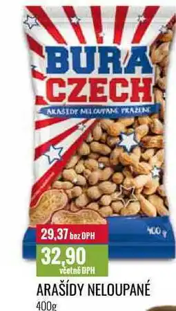 Ratio ARAŠÍDY NELOUPANÉ 400g nabídka