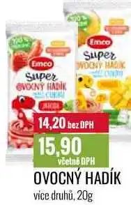 Ratio OVOCNÝ HADÍK 20g nabídka