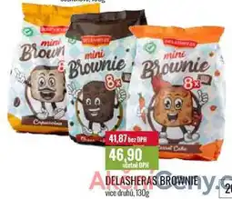 Ratio DELASHERAS BROWNIE 130g nabídka