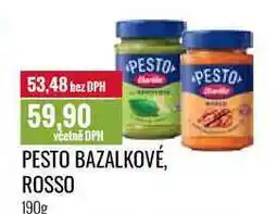 Ratio PESTO BAZALKOVÉ, ROSSO 190g nabídka