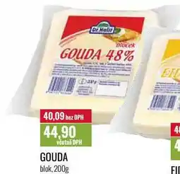 Ratio GOUDA blok, 200g nabídka