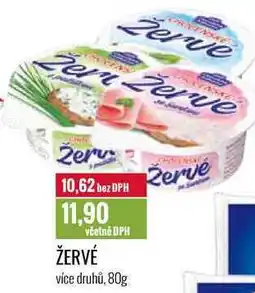Ratio ŽERVÉ 80g nabídka