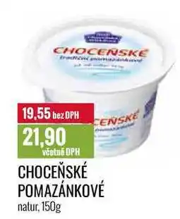 Ratio CHOCEŇSKÉ POMAZÁNKOVÉ natur, 150g nabídka