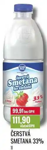 Ratio ČERSTVÁ SMETANA 33% 1l nabídka