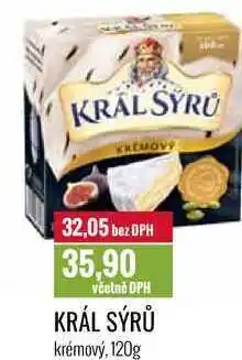 Ratio KRÁL SÝRŮ krémový, 120g nabídka