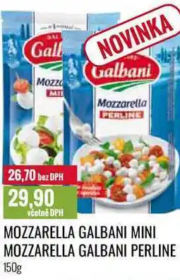 Ratio MOZZARELLA GALBANI MINI MOZZARELLA GALBANI PERLINE 150g nabídka