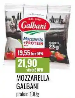 Ratio MOZZARELLA GALBANI protein, 100g nabídka