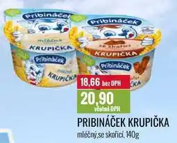 Ratio PRIBINÁČEK KRUPIČKA 140g nabídka
