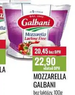 Ratio MOZZARELLA GALBANI bez laktózy, 100g nabídka