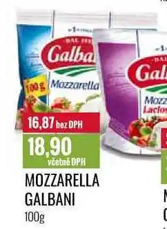 Ratio MOZZARELLA GALBANI 100g nabídka