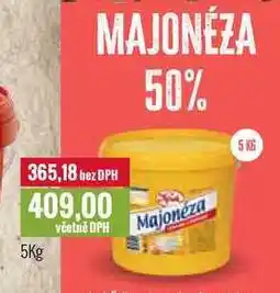 Ratio MAJONÉZA 50% 5kg nabídka