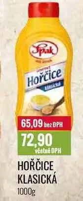 Ratio HOŘČICE KLASICKÁ 1000g nabídka