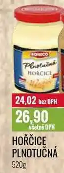 Ratio HOŘČICE PLNOTUČNÁ 520g nabídka