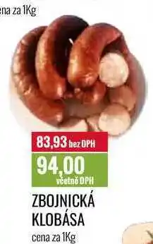 Ratio ZBOJNICKÁ KLOBÁSA cena za 1Kg nabídka