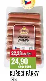 Ratio KUŘECÍ PÁRKY 330g nabídka