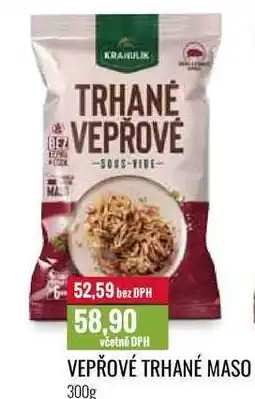 Ratio VEPŘOVÉ TRHANÉ MASO 300g nabídka