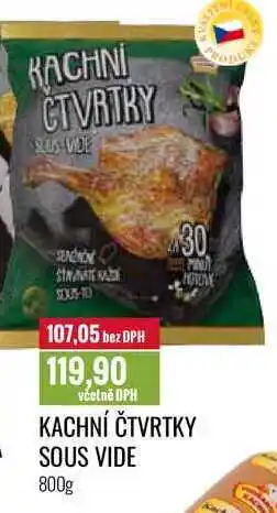 Ratio KACHNÍ ČTVRTKY SOUS VIDE 800g nabídka