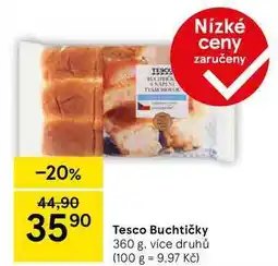 Tesco Tesco Buchtičky, 360 g, více druhů nabídka