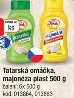 Qanto Tatarská omáčka, majonéza plast nabídka