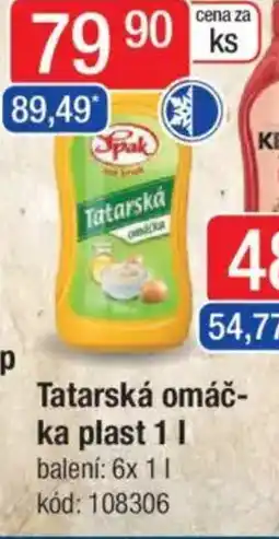 Qanto Spak Tatarská omáč- ka plast nabídka