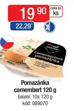 Qanto Pomazánka camembert nabídka