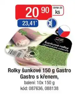 Qanto Rolky šunkové Gastro Gastro s křenem nabídka