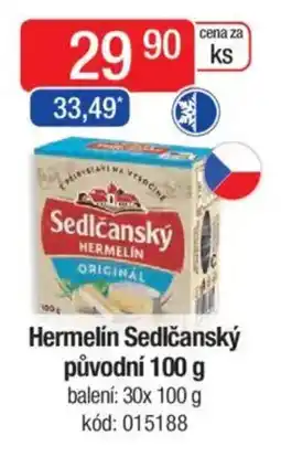 Qanto Hermelín Sedlčanský původní nabídka