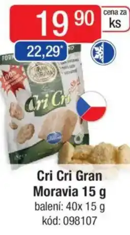 Qanto Cri Cri Gran Moravia nabídka