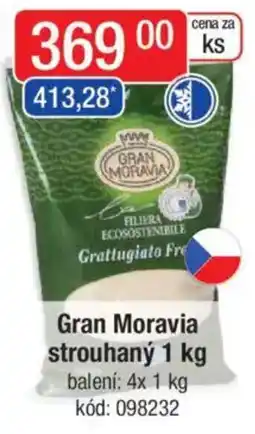 Qanto Gran Moravia strouhaný nabídka