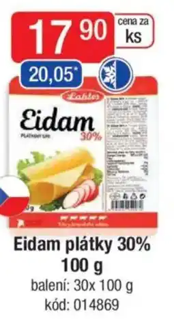 Qanto Eidam plátky 30% nabídka