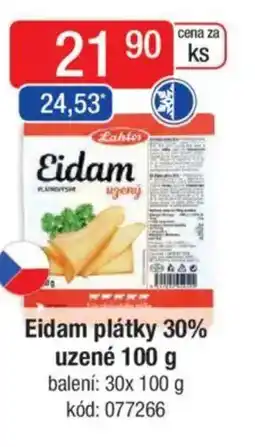 Qanto Eidam plátky 30% uzené nabídka