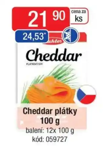 Qanto Cheddar plátky nabídka
