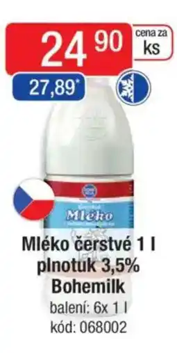 Qanto Mléko čerstvé pinotuk 3,5% Bohemilk nabídka