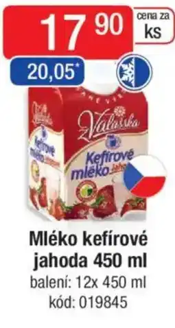 Qanto Mléko kefírové jahoda nabídka