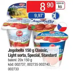 Qanto Jogobella Classic, Light sorta, Special, Standard nabídka