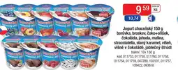 Qanto Jogurt choceňský borůvka, broskev, čoko+oříšek, čokoláda, jahoda, malina, stracciatella, slaný karamel, višeň nabídka