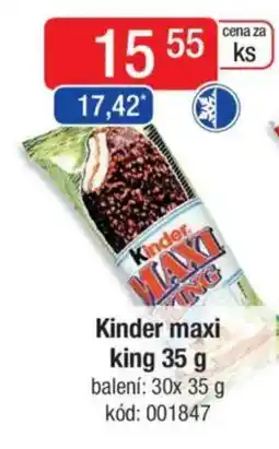 Qanto Kinder maxi King nabídka