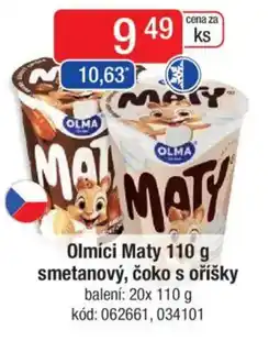 Qanto OLMA Olmíci Maty smetanový, čoko s oříšky nabídka