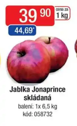 Qanto Jablka Jonaprince skládaná nabídka