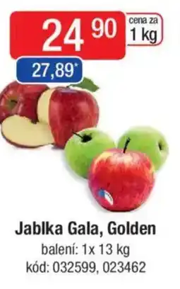 Qanto Jablka Gala, Golden nabídka