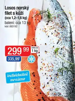 Qanto Losos norský filet s kůží nabídka